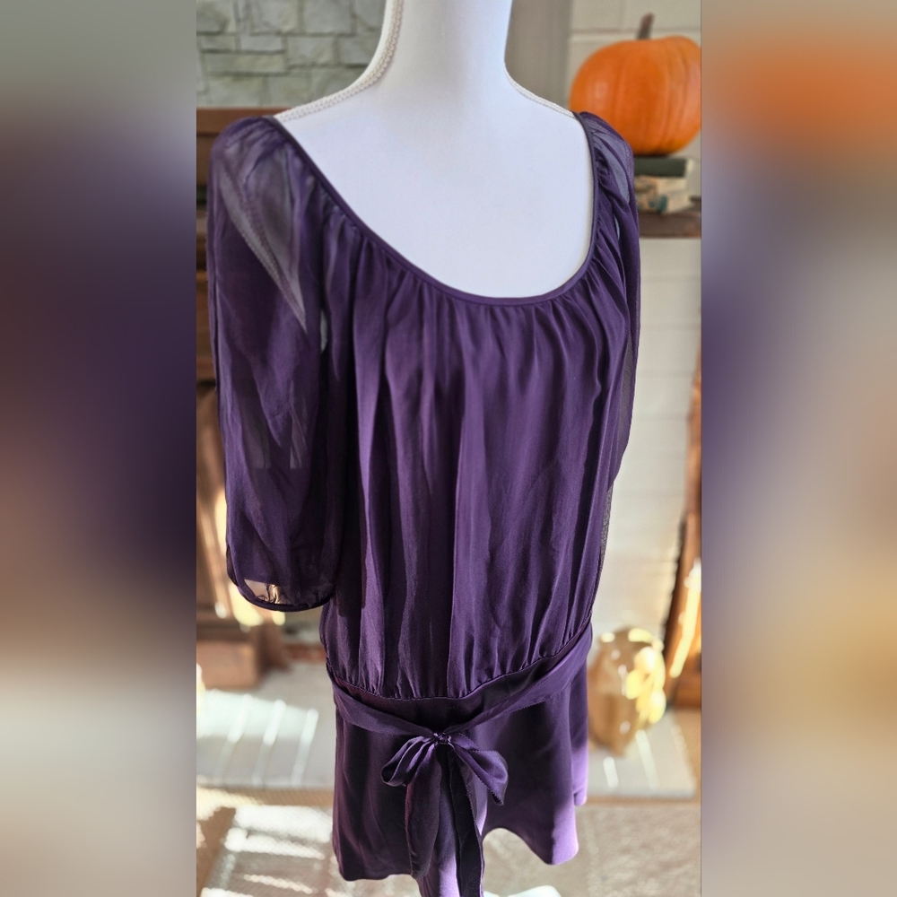 Rebecca Taylor Womens Silk Mini Dress Size 6